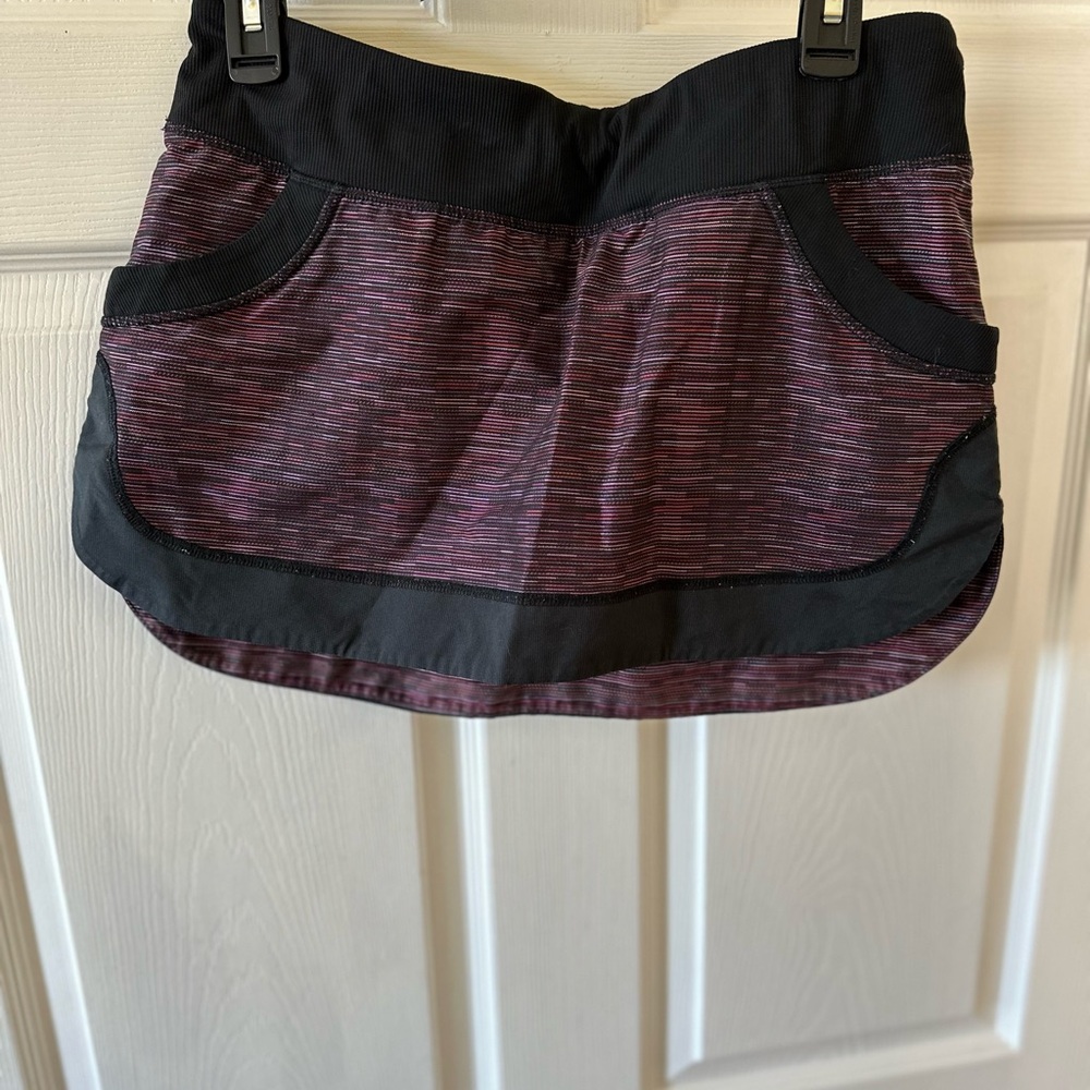Lululemon Athletica Black Skirt